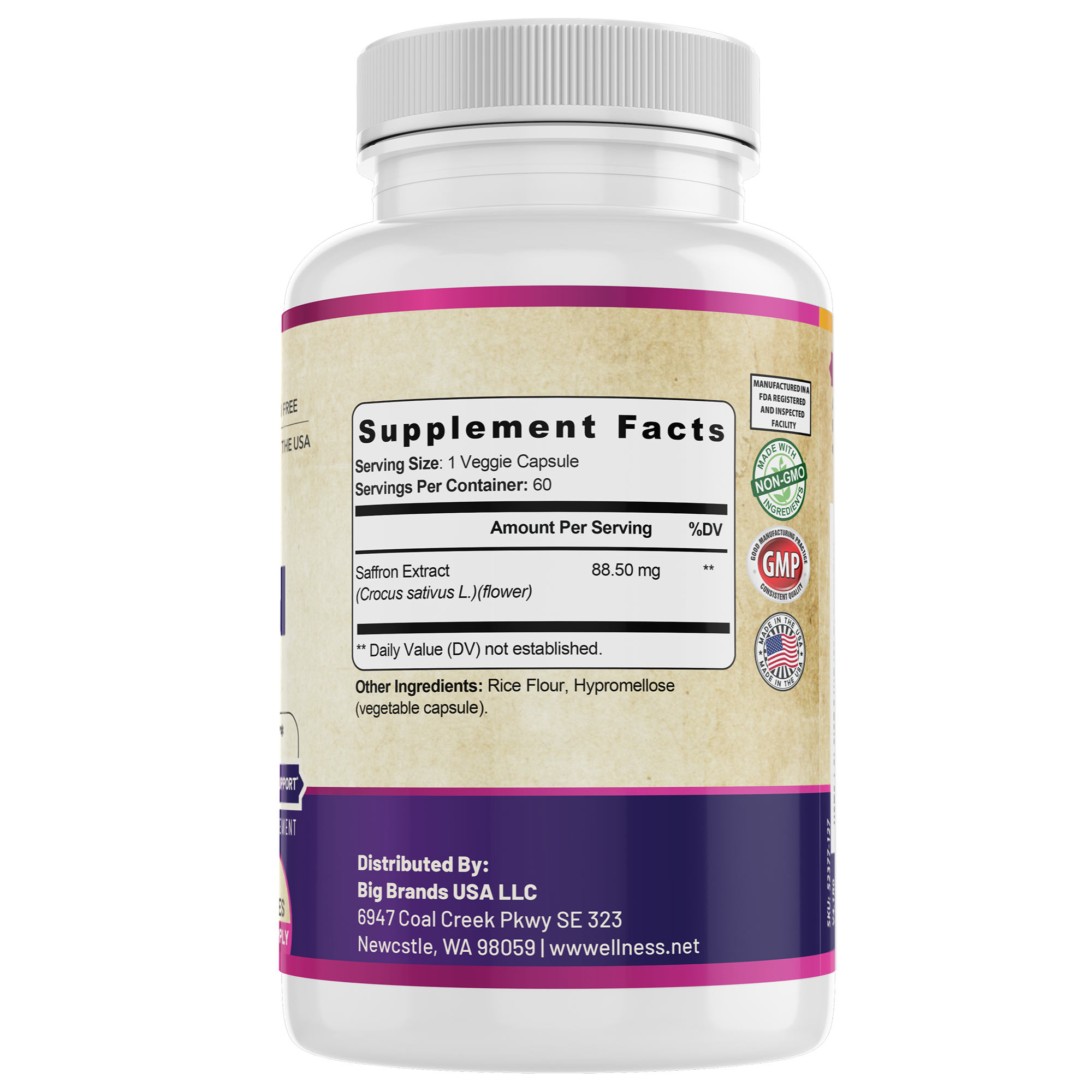Saffron Extract - 30 Days