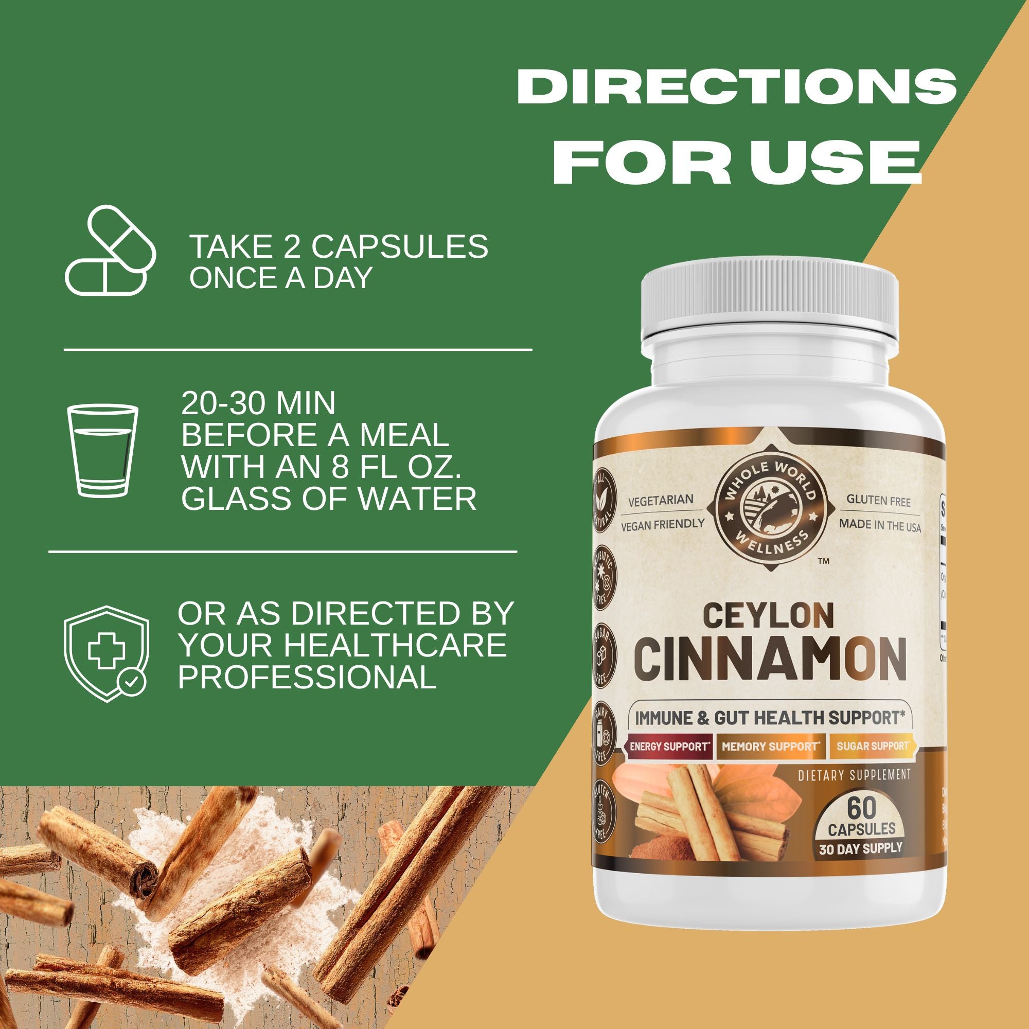 Organic Ceylon Cinnamon