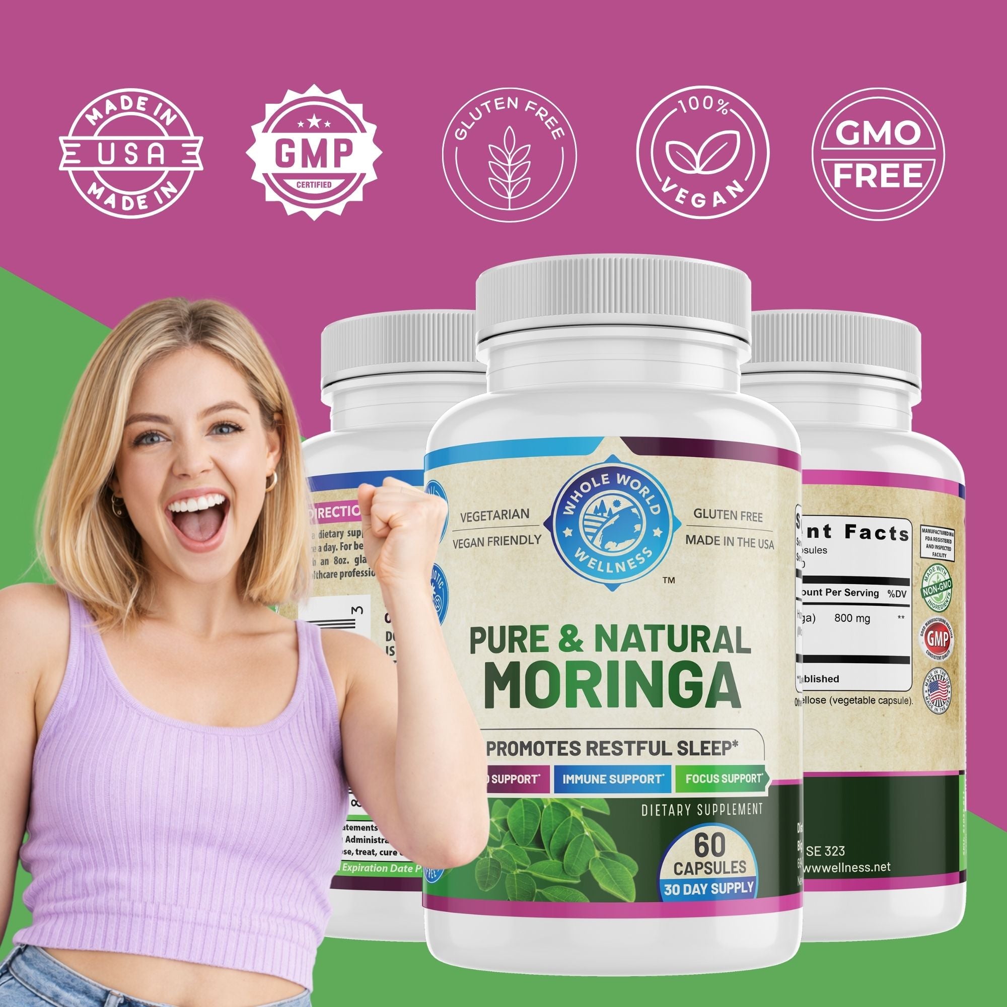 Pure Moringa Leaf