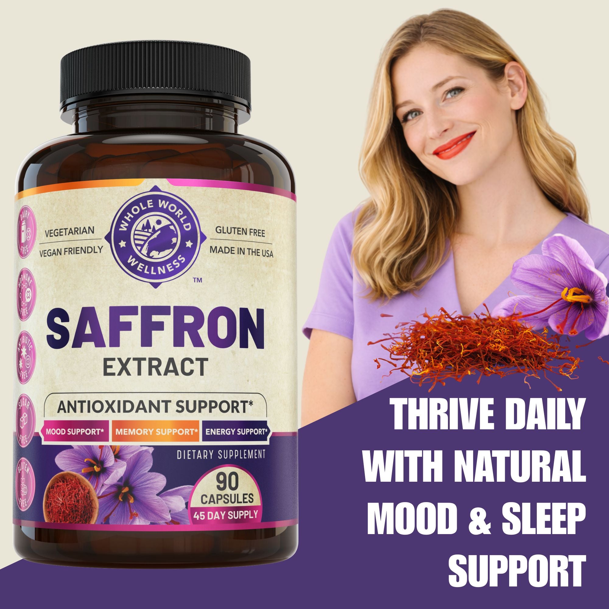 Saffron Extract - 30 Days