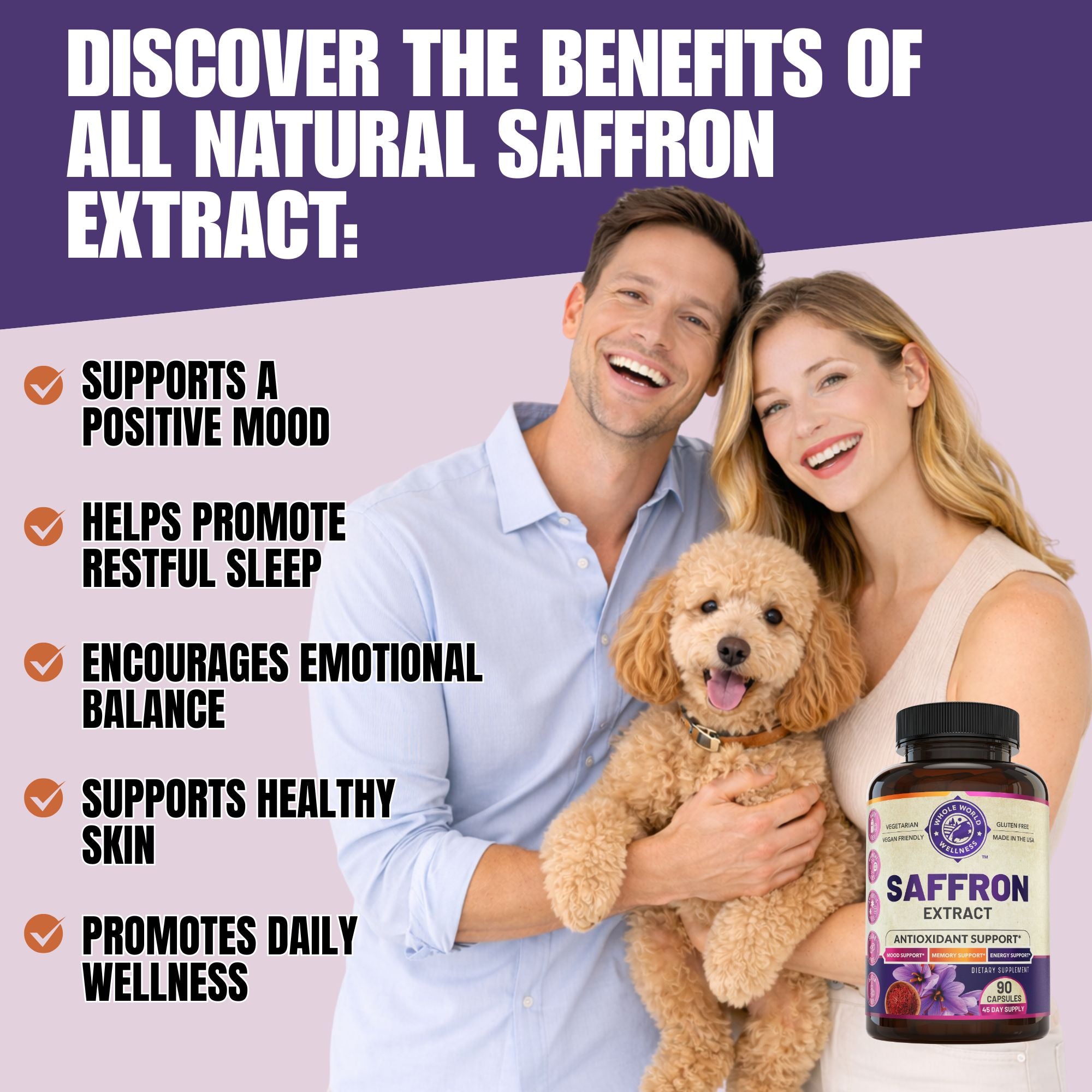 Saffron Extract - 45 Days