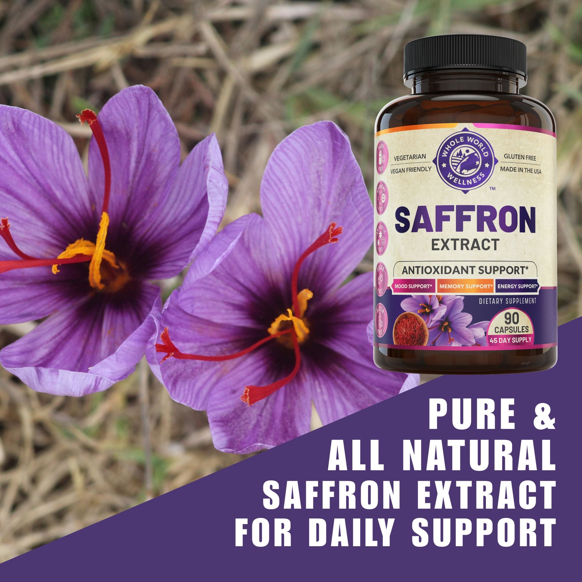Saffron Extract - 45 Days