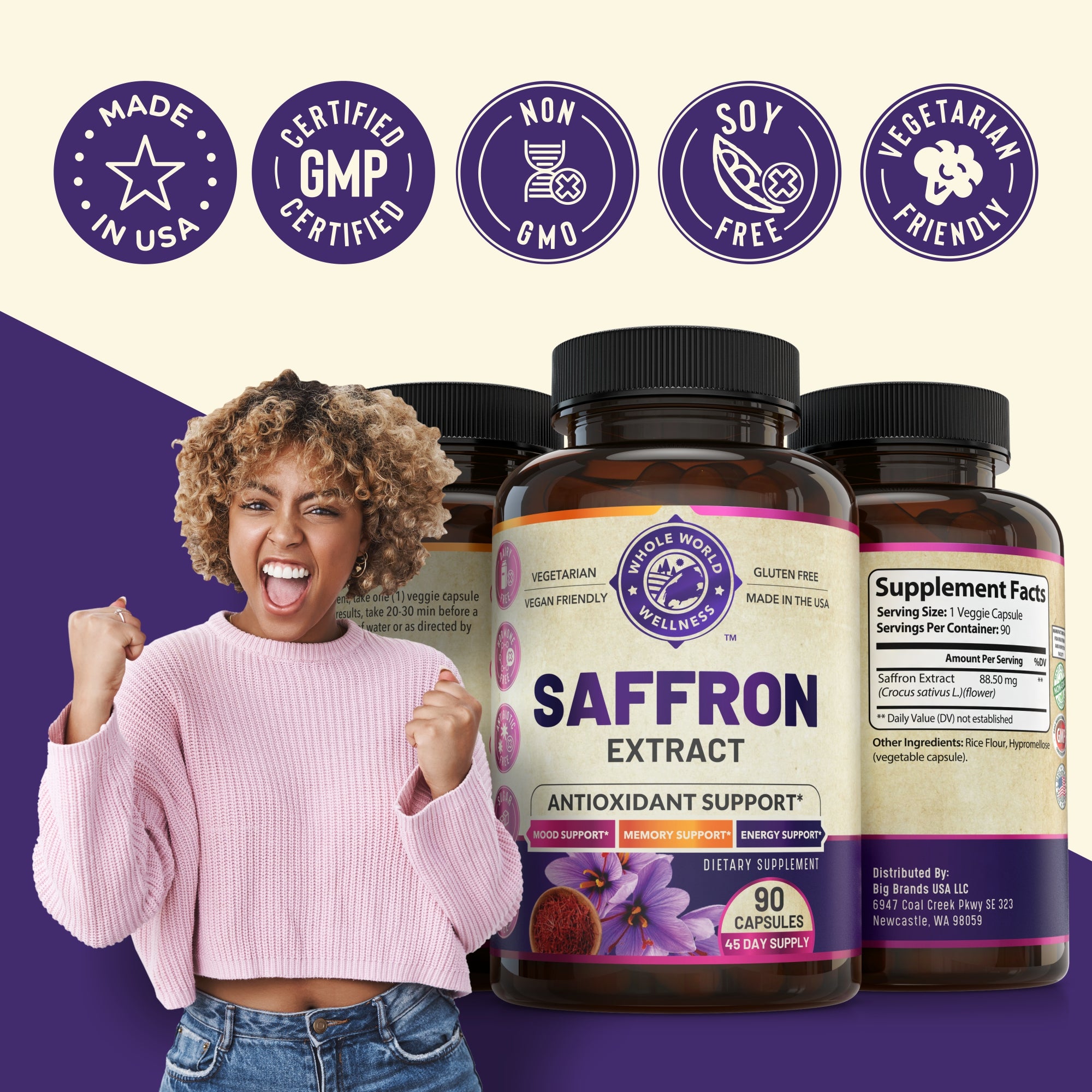 Saffron Extract - 45 Days
